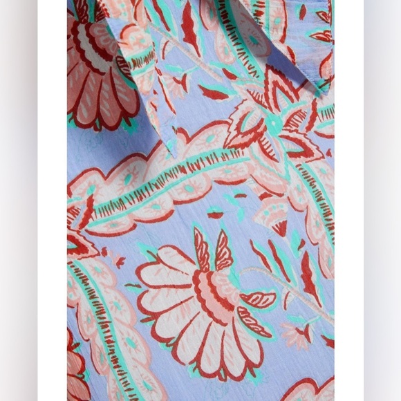 ANTIK BATIK Hupa cutout printed cotton-voile maxi dress - Picture 7 of 16